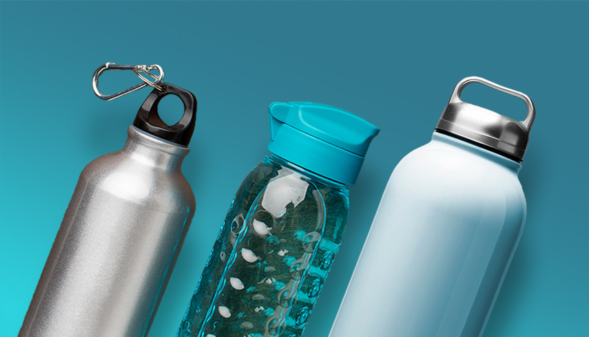 Beneficios de las botellas reutilizables para beber agua