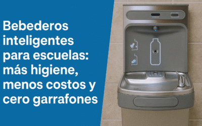Bebederos inteligentes para escuelas: más higiene, menos costos y cero garrafones