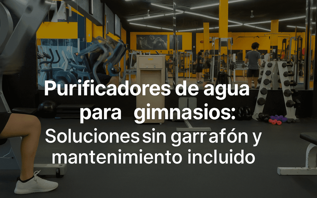 Purificadores de agua para gimnasios