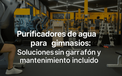 Purificadores de agua para gimnasios: ¿cómo mejorar la experiencia del cliente y reducir tus costos?