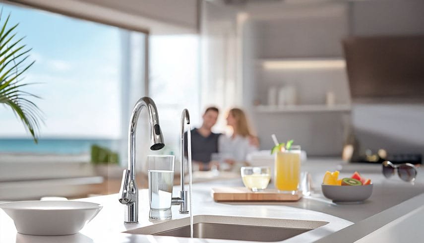 purificador de agua en departamento